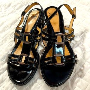 Dark brown soft sandles